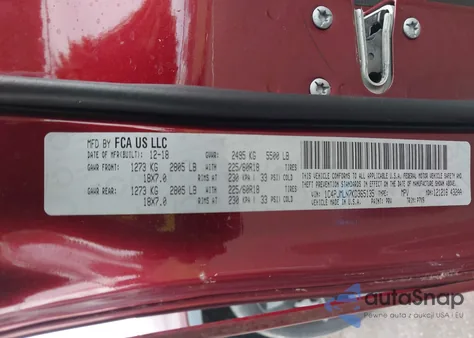 2019 Jeep Cherokee Altitude 4X4 из США, поврежденный, VIN 1C4PJMLN7KD365135